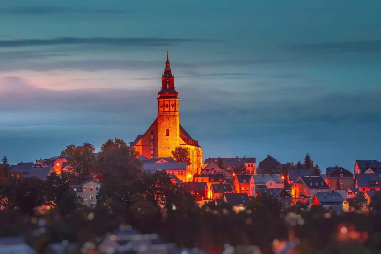 Berghotel Steiger - Erzgebirge Шнееберг Екстериор снимка